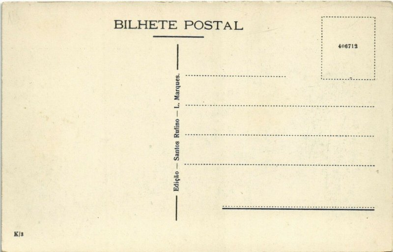 PC CPA MOZAMBIQUE / PORTUGAL, UMA RUA, VINTAGE POSTCARD (b13412)