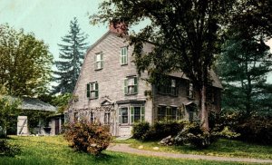 Circa 1900-07 Old Manse House Erected 1765 Concord MA Vintage Postcard F24