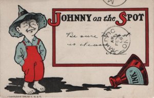 literal postcard: Johnny On the Spot