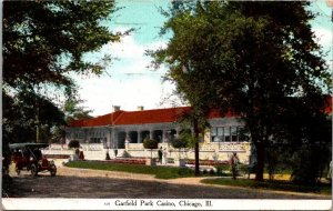Vintage Illinois Postcard - Chicago - Garfield Park Casino