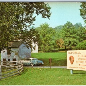 c1960s Near Birdsboro, PA Hopewell Village #5 Postcard Stratton Karahalias A177