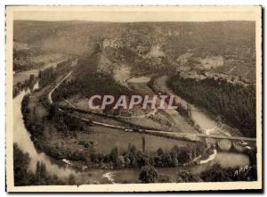 Old Postcard The Tarn et Garonne St Antonin Noble Val Illuster The contours o...