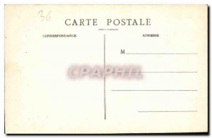 Old Postcard Chateauroux Chateau Park