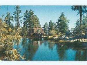 Pre-1980 LAKE SCENE Big Bear Lake California CA AE4116