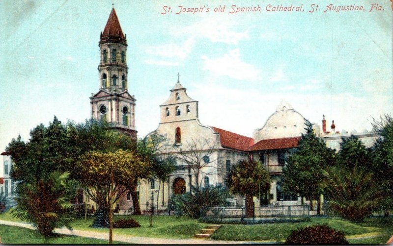 Florida St Augustine St Joseph Old Spanish Cathedral