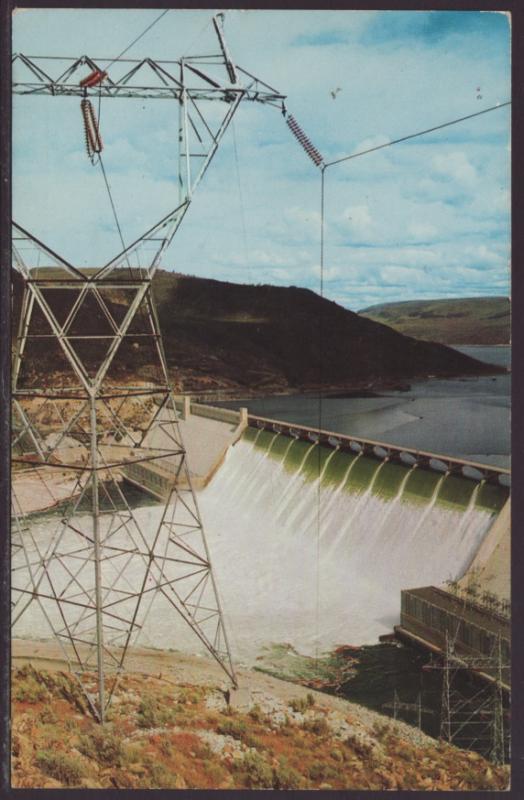 Grand Coulee Dam,WA Postcard BIN