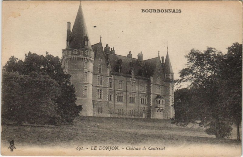 CPA le Donjon chateau de contresol (1221148) 
