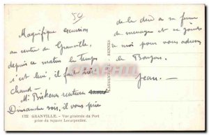 Granville - Vue Generale du Port - Old Postcard