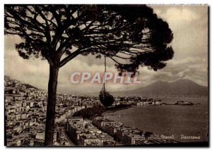 Postcard Modern Napoli Panorama Volcano