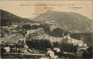 CPA AK Briancon Ville la plus elevee de l'Europe FRANCE (1210234)