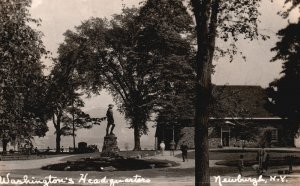 Vintage Postcard Real Photo Washington's Headquarters Newburgh New York RPPC