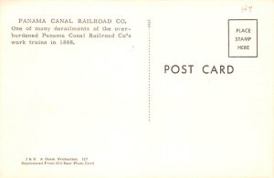 Panama Canal Railroad Co, Derailment 1888 Guam Unused 