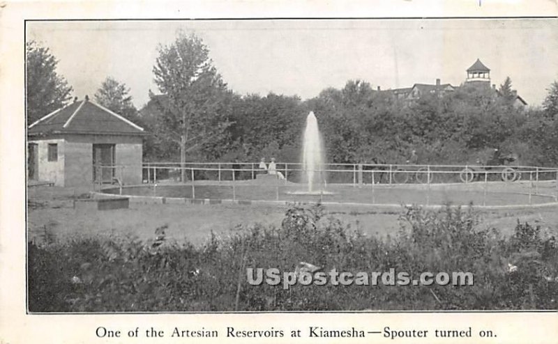 Artesian Reservoir at Kiamesha - Kiamesha Lake, New York