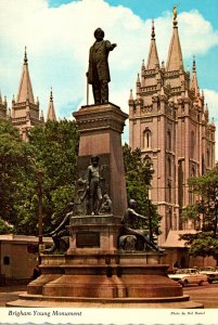 Utah Salt Lake City Brigham Young Monument