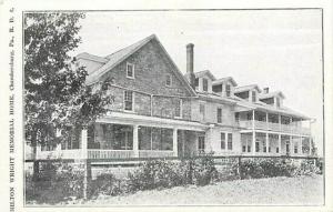 PA, Chamberlain, Pennsylvania, Milton Wright Memorial Home