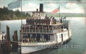Idaho Steamer Ship Ships Postcard Postcards  Idaho