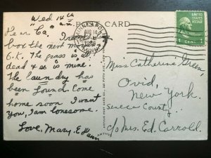 Vintage Postcard 1946 Munson Williams Proctor Institute School of Art Utica N.Y.