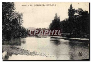 Postcard Old Herault Lamalou les Bains Orb