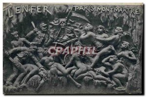 Old Postcard Fancy L & # 39enfer Paris Montmartre