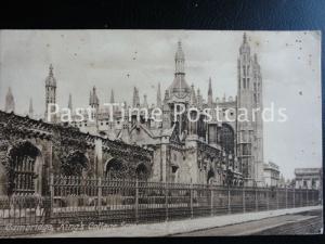 c1912 - King's College Screen and Gate, Cambridge