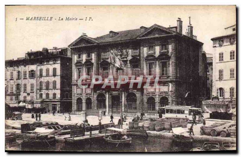 Old Postcard Marseille The Mayor