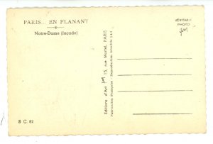 France - Paris. Notre Dame  RPPC