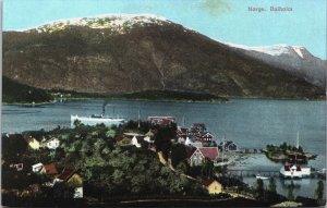 Norway Norge Balholm Vintage Postcard C082