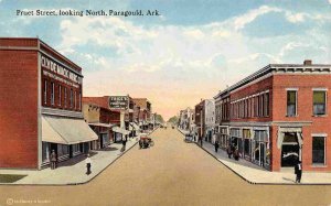 Pruet Street Mack Trice Store Signs Paragould Arkansas 1910s postcard