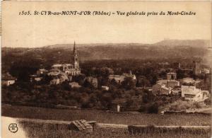 CPA St-CYR-au-MONT-d'OR - Vue générale prise du Mont-Cindre (572826)