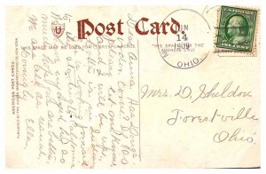 Postcard BUILDING SCENE Cincinnati Ohio OH AQ7865