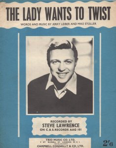 The Lady Wants To Twist Steve Lawrence Sheet Music