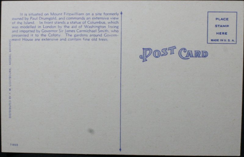 government house Nassau bahamas