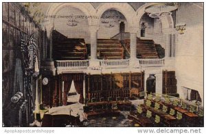 New York Albany Senate Chamber State Capitol 1913
