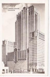 Illinois Chicago Civic Opera House Real Photo