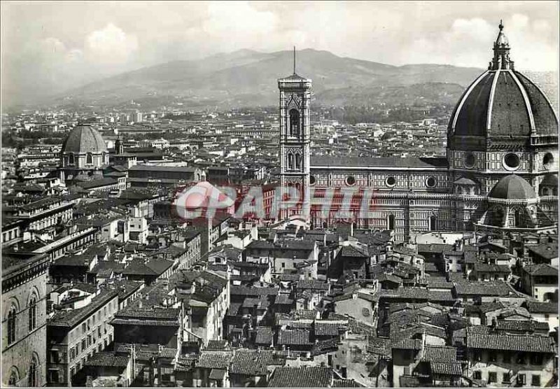 Postcard Modern Florence Campanile di Giotto e Con Cupola