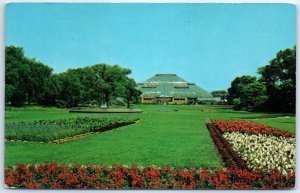 Postcard - Lincoln Park Conservatory - Chicago, Illinois