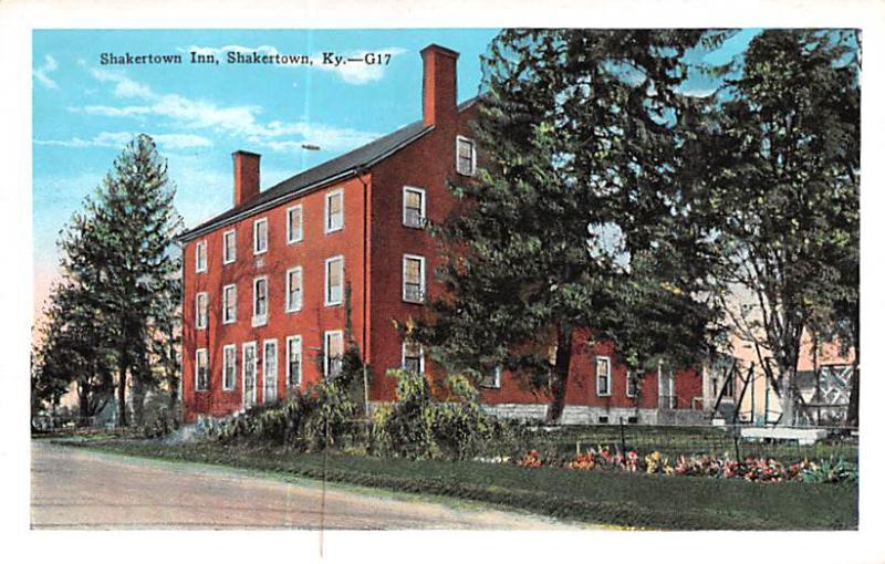 Inn Shakertown, Kentucky USA KY Shaker Unused 