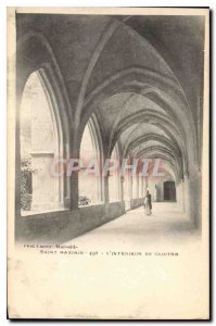 Postcard Old Saint Maximin inside the Cloister