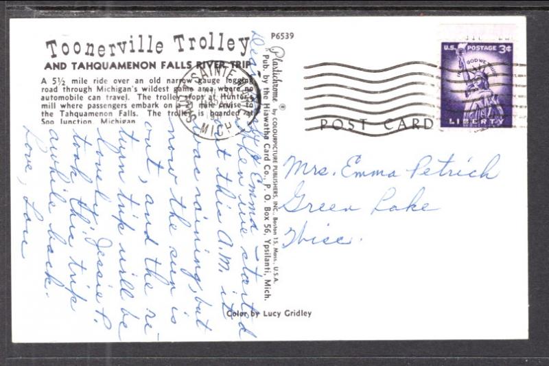 Toonerville Trolley,,Soo Junction,MI BIN