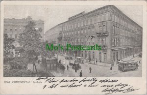 Hungary Postcard - Szalloda - Hotel Continental RS30872