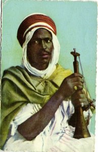 CPA AK TUNISIE Scenes & Types D'Afrique du Nord - Musicien arabe (125100)