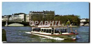 Postcard Modern Tourist Circuit de Paris Vedettes du Pont Neuf Square u Vert ...