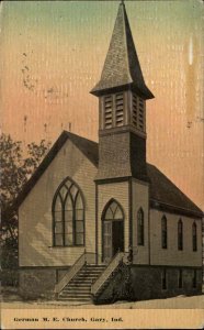Gary Indiana IN Church 1900s-10s Postcard