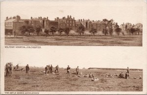 Essex Military Hospital Colchester Rifle Range Middlewick England Postcard H29