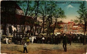 CPA AK AMSTERDAM Amstelveld. NETHERLANDS (624213)