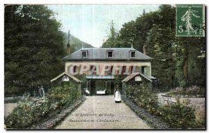 Old Postcard Surroundings of Vichy Restaurant of Ardoisiere