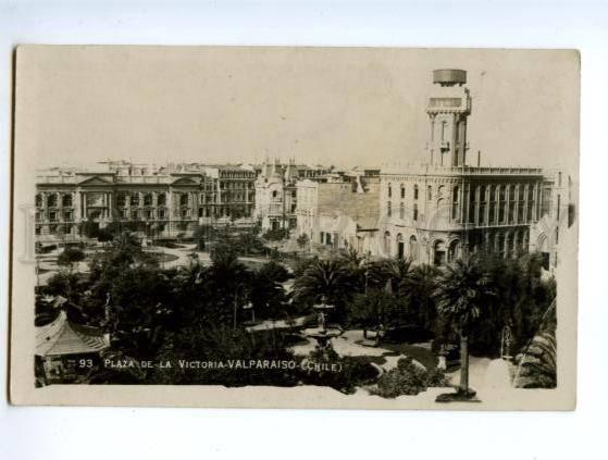 138700 Chile VALPARAISO Plaza de la Victoria Vintage postcard