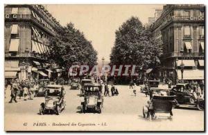 Paris Old Postcard Boulevard des Capucines