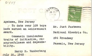 Camp Achievement Awards Ocawasin Postcard