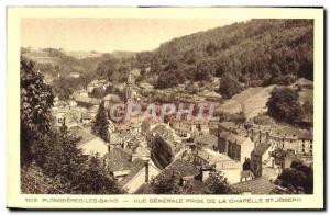 Old Postcard Plombieres Les Bains Vue Generale Prize De La Chapelle St Jopseh